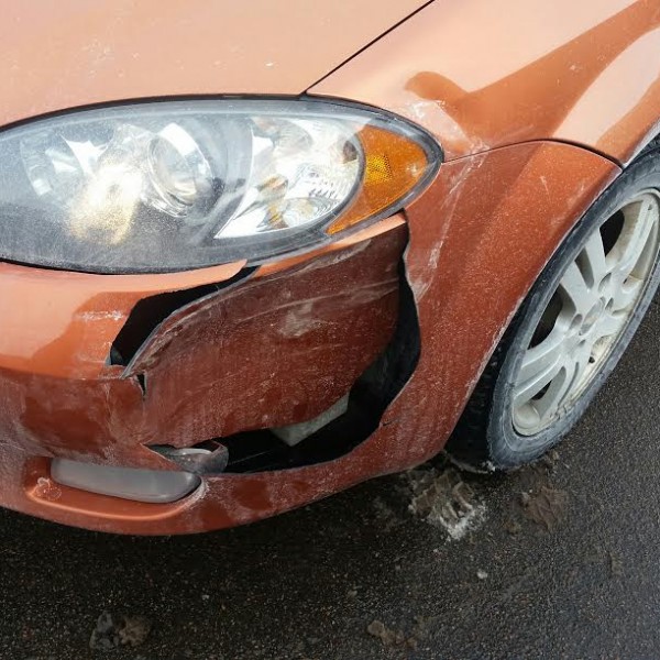 Plastic / Nitrogen Welding: Plastic / Nitrogen Welding: Damage (Before)