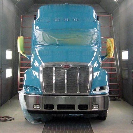 Moncton Auto Body Paint Shop Work in Progress