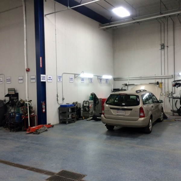 Designated tool and equipment area