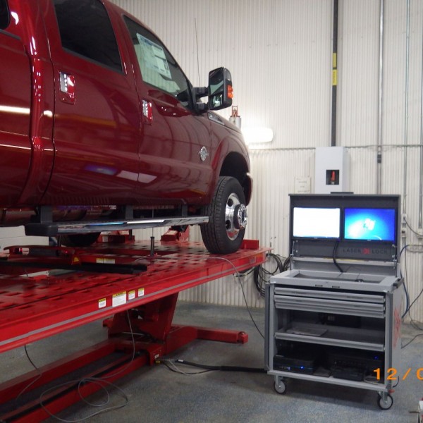 Advanced Laser Measuring and Straightening System